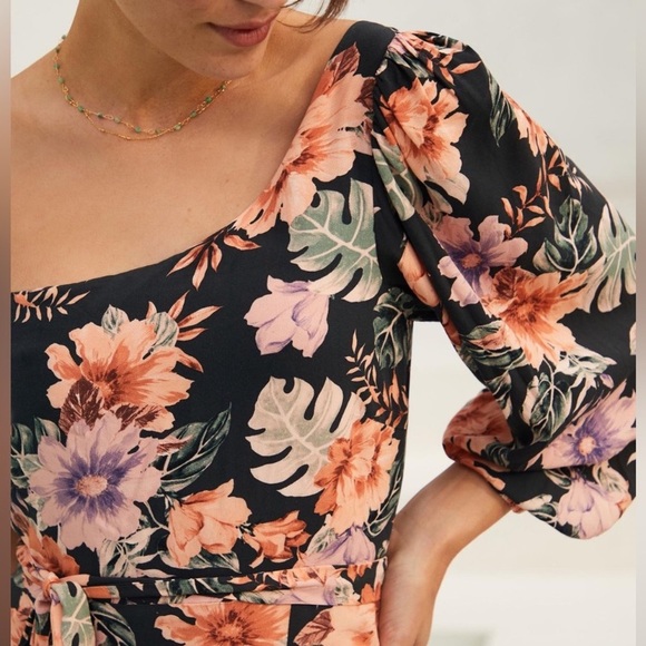 L*Space One Shoulder Josephine Floral Maxi Dress - Picture 4 of 12